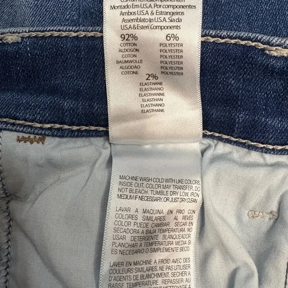 MOTHER The Hustler Ankle Fray Denim Jeans in Sweeter the Juice Blue Wash Size 27 - Picture 13 of 13